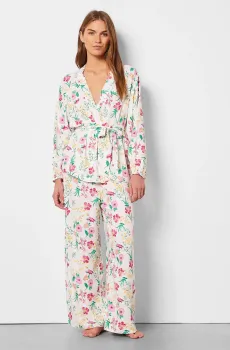 Женские брюки с узором ORCHID Разноцветный S Etam 6538937