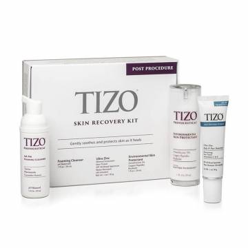 Уценка! Набор постпроцедурный для восстановления кожи лица и тела TiZO Post Procedure Skin Recovery Kit, 3 продукта Уценка! Набор постпроцедурный для восстановления кожи лица и тела TiZO Post Procedure Skin Recovery Kit, 3 продукта
