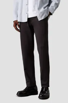 Мужские темно-серые брюки COMFORT KNIT TAPERED PLEAT Серый 30-30 Calvin Klein K10K113648