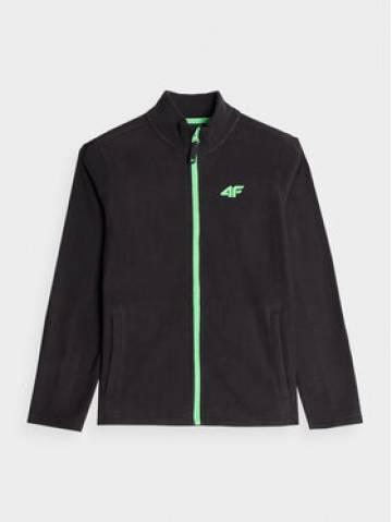 4F Флісовий реглан 4FJAW23TFLEM105 Чорний Regular Fit 4F Флісовий реглан 4FJAW23TFLEM105 Чорний Regular Fit