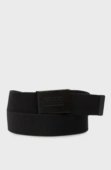 Мужской черный ремень Черный ONESIZE HUGO 50558794;001