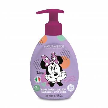 Детское жидкое мыло Naturaverde Kids Disney Minnie Mouse Liquid Soap, 300 мл Детское жидкое мыло Naturaverde Kids Disney Minnie Mouse Liquid Soap, 300 мл