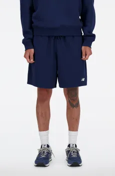 Мужские синие шорты NB Small Logo Синий XL New Balance MS41520NNY