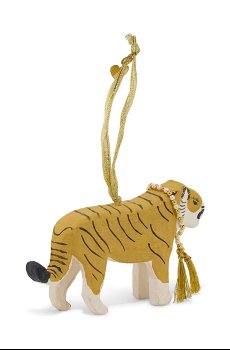 Новогодняя декорация Doing Goods Tinsel Tiger Ornament