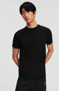 Мужская черная футболка Черный S Karl Lagerfeld 543221.755403;990