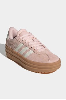 Детские замшевые кроссовки adidas VL COURT BOLD