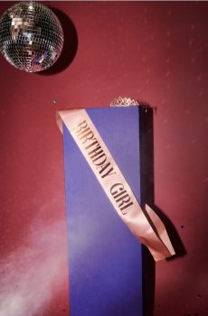 Набір на день народження Birthday Girl - пастельний рожевий