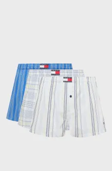 Мужские трусы с узором (3 шт) WOVEN Разноцветный L Tommy Hilfiger UM0UM03898