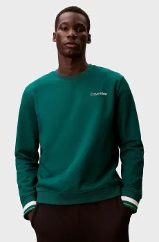 Мужской зеленый свитшот TOP Зеленый XL Calvin Klein LVGMF5W312