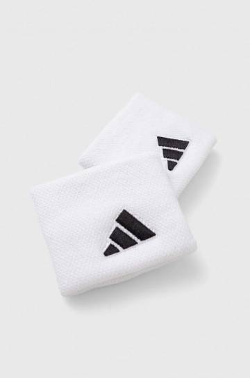 Напульсники adidas Performance 2 шт цвет белый Напульсники adidas Performance 2 шт цвет белый
