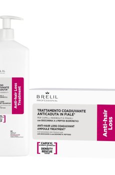 Набор для волос Brelil Anti-Hair Loss Treatment (шампунь, 250 мл + лосьон, 10*6 мл)