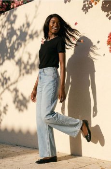 Бавовняна футболка basic - чорний