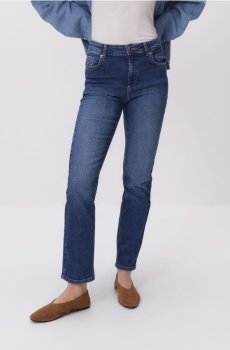 Reserved - Джинси slim straight - темно-синій - 822IU-59J