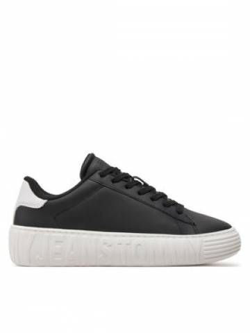 Tommy Jeans Снікерcи Tjw Leather Cupsole Ess EN0EN02507 Чорний Tommy Jeans Снікерcи Tjw Leather Cupsole Ess EN0EN02507 Чорний