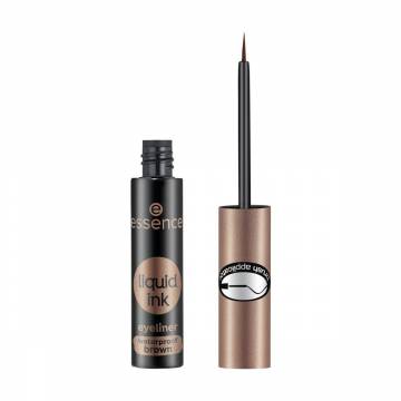 Водостойкая подводка для глаз Essence Liquid Ink Eyeliner Waterproof, 02 Brown, 3 мл Водостойкая подводка для глаз Essence Liquid Ink Eyeliner Waterproof, 02 Brown, 3 мл