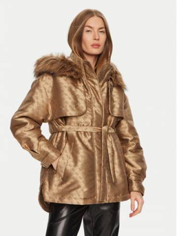 Guess Куртка парка Elly W4BL35 WFIR2 Коричневий Regular Fit Guess Куртка парка Elly W4BL35 WFIR2 Коричневий Regular Fit