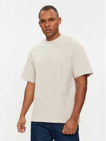 Jack&Jones Футболка Collective 12251865 Бежевий Wide Fit Jack&Jones Футболка Collective 12251865 Бежевий Wide Fit