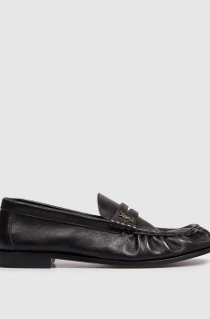 Черные кожаные лоферы CASSANDRE