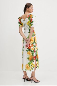 Льняное платье Farm Rio