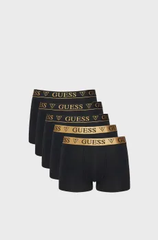 Мужские черные боксеры (5 шт) Черный XL Guess U5BG64.KCD31;JBLK