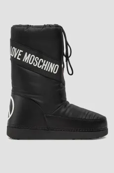 Женские черные дутики Черный 35 Moschino JA24032G1N.ISA;000