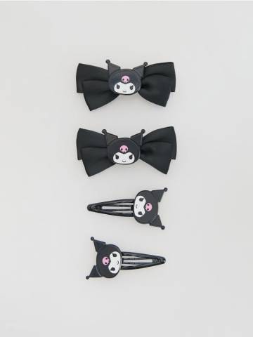 Reserved - Набір шпильок Kuromi - чорний - 328GU-99X