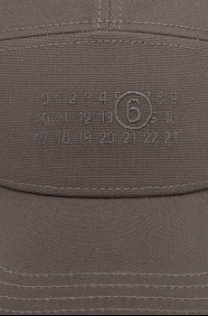 Хлопковая кепка MM6 Maison Margiela