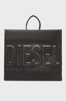 Мужская черная сумка TOTE Черный ONESIZE Diesel X09931 P8078