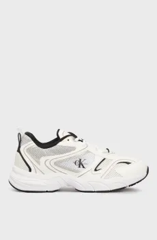 Женские белые кроссовки RETRO TENNIS MESH ML Белый 40 Calvin Klein YW0YW01807