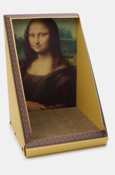 Кігтеточка для кота - Mona Lisa - різнобарвний