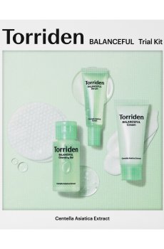 Набор для лица Torriden Balanceful Trial Kit (гель, 30 мл + тонер-пады, 3*2 шт + сыворотка, 10 мл + крем, 20 мл)