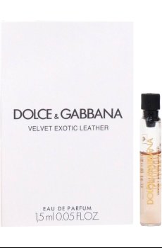 Dolce & Gabbana Velvet Exotic Leather Парфюмированная вода мужская, 1.5 мл (пробник)