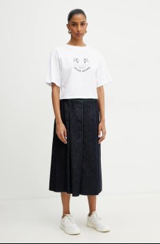 Хлопковая футболка MAX&Co.