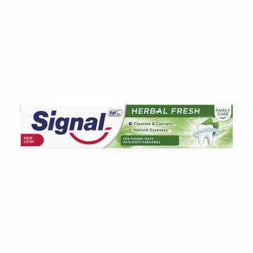 Зубная паста Signal Herbal Fresh Естественная свежесть для всей семьи, 75 мл Зубная паста Signal Herbal Fresh Естественная свежесть для всей семьи, 75 мл