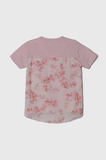 Детская футболка Guess цвет розовый