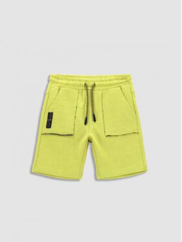 Coccodrillo Шорти з тканини WC3120501JBK Жовтий Regular Fit Coccodrillo Шорти з тканини WC3120501JBK Жовтий Regular Fit