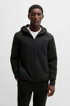 Мужская черная куртка Черный M BOSS 50531963;001