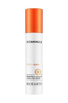 Крем-флюид для лица Bioearth Vitaminica Vit C+ Amla Fluid Face Cream, 50 мл
