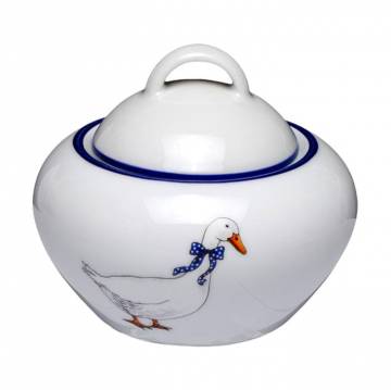 Сахарница Thun Saphyr Гуси, 240 мл (P123CB24KQZ2642300)