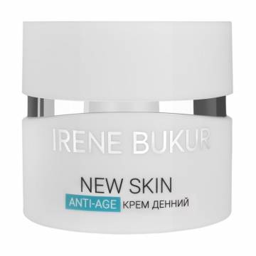 Разглаживающий крем для лица Irene Bukur New Skin Anti-Age Day Cream, 45 мл Разглаживающий крем для лица Irene Bukur New Skin Anti-Age Day Cream, 45 мл