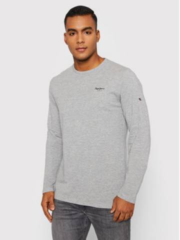 Pepe Jeans Longsleeve Original Basic 2 Long N PM508211 Сірий Slim Fit Pepe Jeans Longsleeve Original Basic 2 Long N PM508211 Сірий Slim Fit