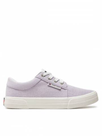 Tommy Jeans Кросівки Tjw Vulc Skate Derby EN0EN02494 Фіолетовий Tommy Jeans Кросівки Tjw Vulc Skate Derby EN0EN02494 Фіолетовий