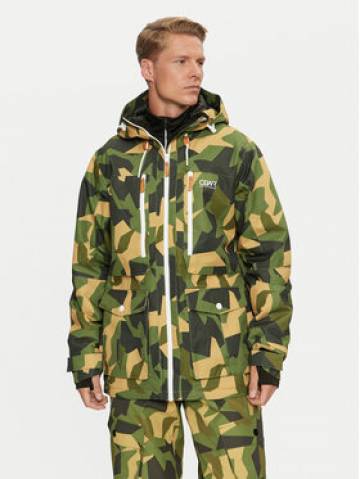 Colourwear Лижна куртка Falk Jacket M 7010290 Зелений Regular Fit Colourwear Лижна куртка Falk Jacket M 7010290 Зелений Regular Fit