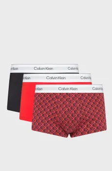 Мужские боксеры (3 шт) LOW RISE TRUNK Разноцветный L Calvin Klein LV00NB4564