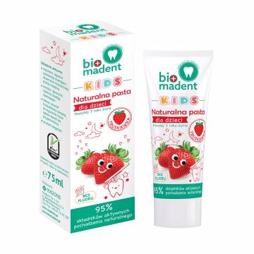 Уценка! Детская зубная паста Bio Madent Kids с клубникой, от 3 лет, 75 мл Уценка! Детская зубная паста Bio Madent Kids с клубникой, от 3 лет, 75 мл