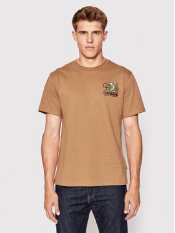 Converse Футболка 10023269-A04 Коричневий Standard Fit Converse Футболка 10023269-A04 Коричневий Standard Fit