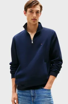 Мужская темно-синяя спортивная кофта ESSENTIAL INTECHNO Синий XL Tommy Hilfiger MW0MW36510