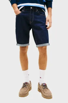 Мужские темно-синие джинсовые шорты RONNIE Синий 32 Tommy Jeans DM0DM23067