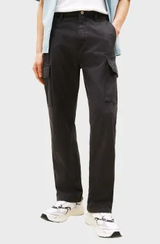 Мужские черные брюки OTIS HERRINGBONE Черный 34-32 Tommy Jeans DM0DM21779