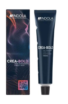 Оттеночная крем-краска для волос Indola Crea-Bold Semi-Permanent с пигментами прямого действия, Neon Tangerine, 100 мл